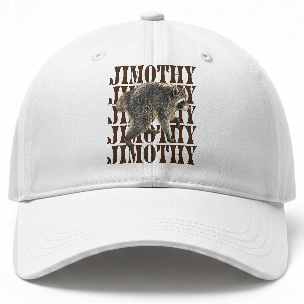 Jimothy The Raccoon Baseball Cap Vintage Trash Panda Animal Lover Gift