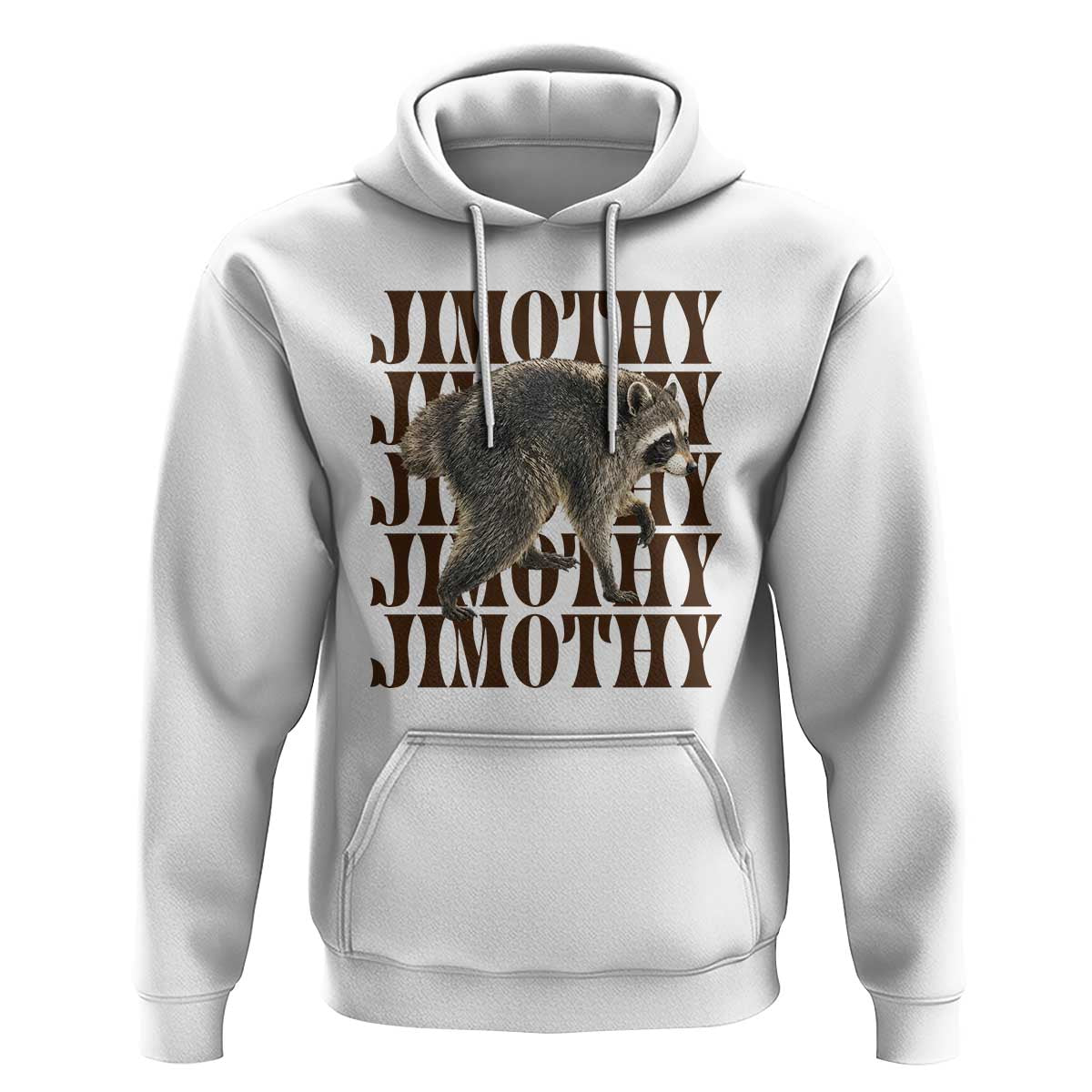 Jimothy The Raccoon Hoodie Vintage Trash Panda Animal Lover Gift