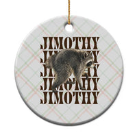 Jimothy The Raccoon Ceramic Ornament Vintage Trash Panda Animal Lover Gift