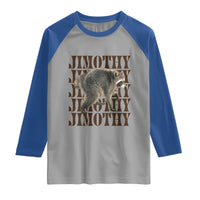 Jimothy The Raccoon Raglan Shirt Vintage Trash Panda Animal Lover Gift