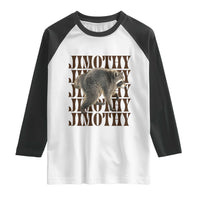 Jimothy The Raccoon Raglan Shirt Vintage Trash Panda Animal Lover Gift