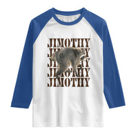 Jimothy The Raccoon Raglan Shirt Vintage Trash Panda Animal Lover Gift