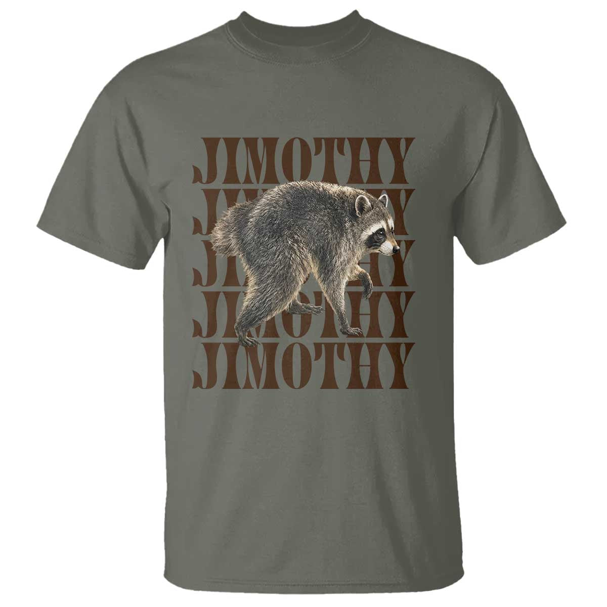 Jimothy The Raccoon T Shirt Vintage Trash Panda Animal Lover Gift
