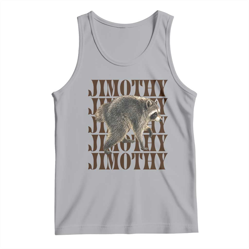 Jimothy The Raccoon Tank Top Vintage Trash Panda Animal Lover Gift