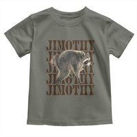 Jimothy The Raccoon Toddler T Shirt Vintage Trash Panda Animal Lover Gift