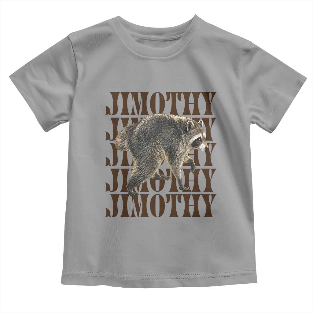 Jimothy The Raccoon Toddler T Shirt Vintage Trash Panda Animal Lover Gift