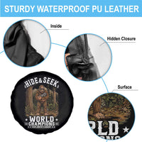 Bigfoot Jimothy The Raccoon Cryptid Animal Friendship Spare Tire Cover Hide And Seek World Champions