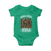 Bigfoot Jimothy The Raccoon Cryptid Animal Friendship Baby Onesie Hide And Seek World Champions