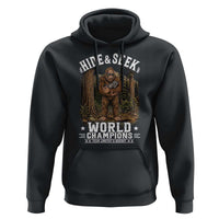 Bigfoot Jimothy The Raccoon Cryptid Animal Friendship Hoodie Hide And Seek World Champions