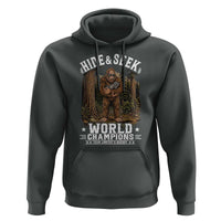 Bigfoot Jimothy The Raccoon Cryptid Animal Friendship Hoodie Hide And Seek World Champions