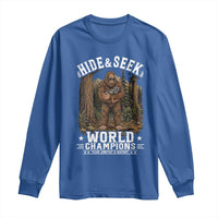 Bigfoot Jimothy The Raccoon Cryptid Animal Friendship Long Sleeve Shirt Hide And Seek World Champions