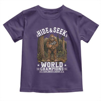 Bigfoot Jimothy The Raccoon Cryptid Animal Friendship Toddler T Shirt Hide And Seek World Champions