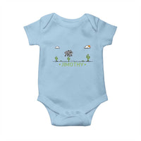 Funny Jimothy The Raccoon Baby Onesie Pixel Art Retro Gaming Trash Panda Meme
