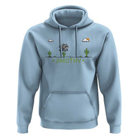 Funny Jimothy The Raccoon Hoodie Pixel Art Retro Gaming Trash Panda Meme