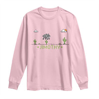 Funny Jimothy The Raccoon Long Sleeve Shirt Pixel Art Retro Gaming Trash Panda Meme