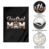Football Mom Life Garden Flag Sports Fan Gift For Women - Wonder Print Shop