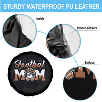 Football Mom Life Spare Tire Cover Sports Fan Gift For Women - Wonder Print Shop