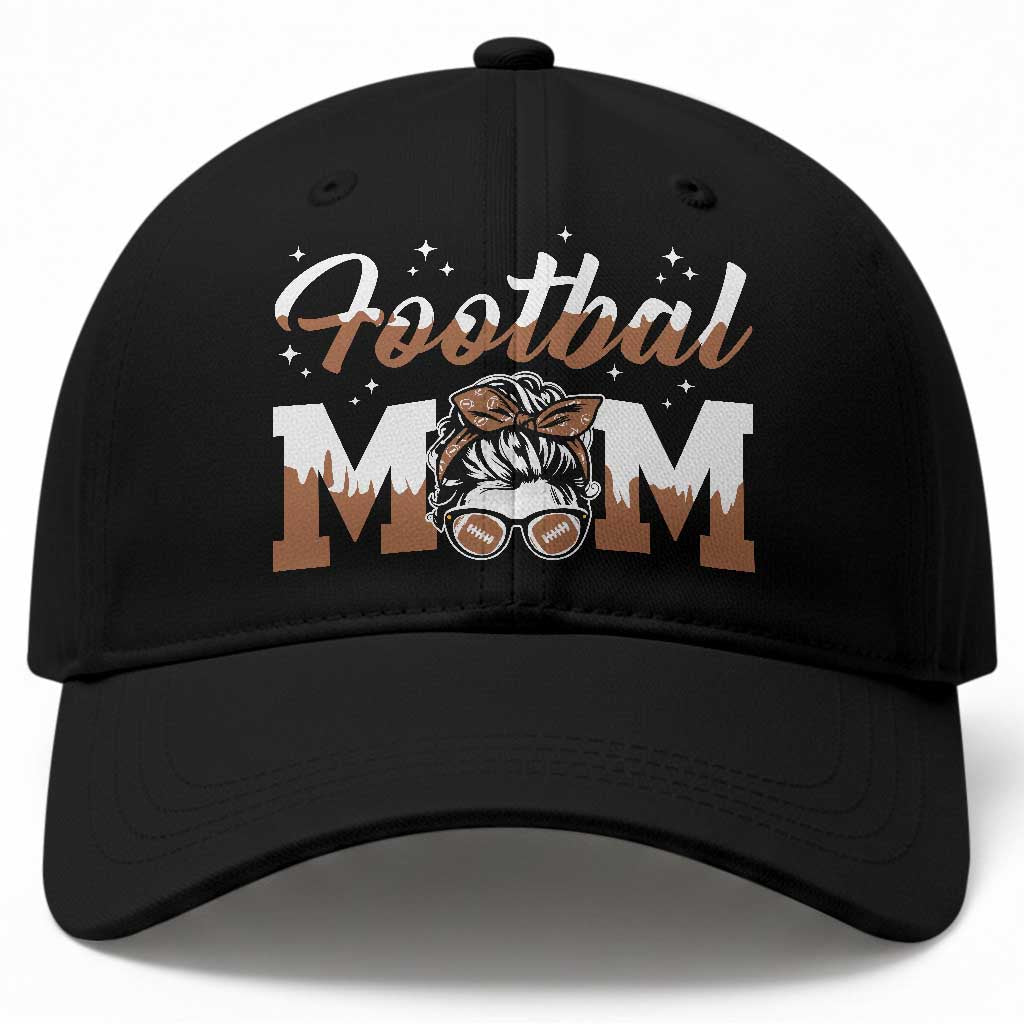 Football Mom Life Baseball Cap Sports Fan Gift For Women