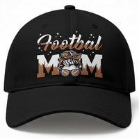 Football Mom Life Baseball Cap Sports Fan Gift For Women