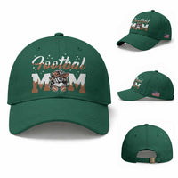 Football Mom Life Baseball Cap Sports Fan Gift For Women