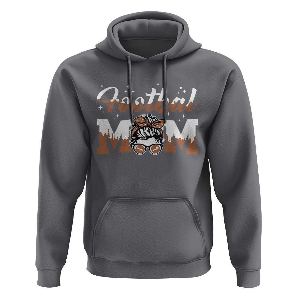 Football Mom Life Hoodie Sports Fan Gift For Women - Wonder Print Shop