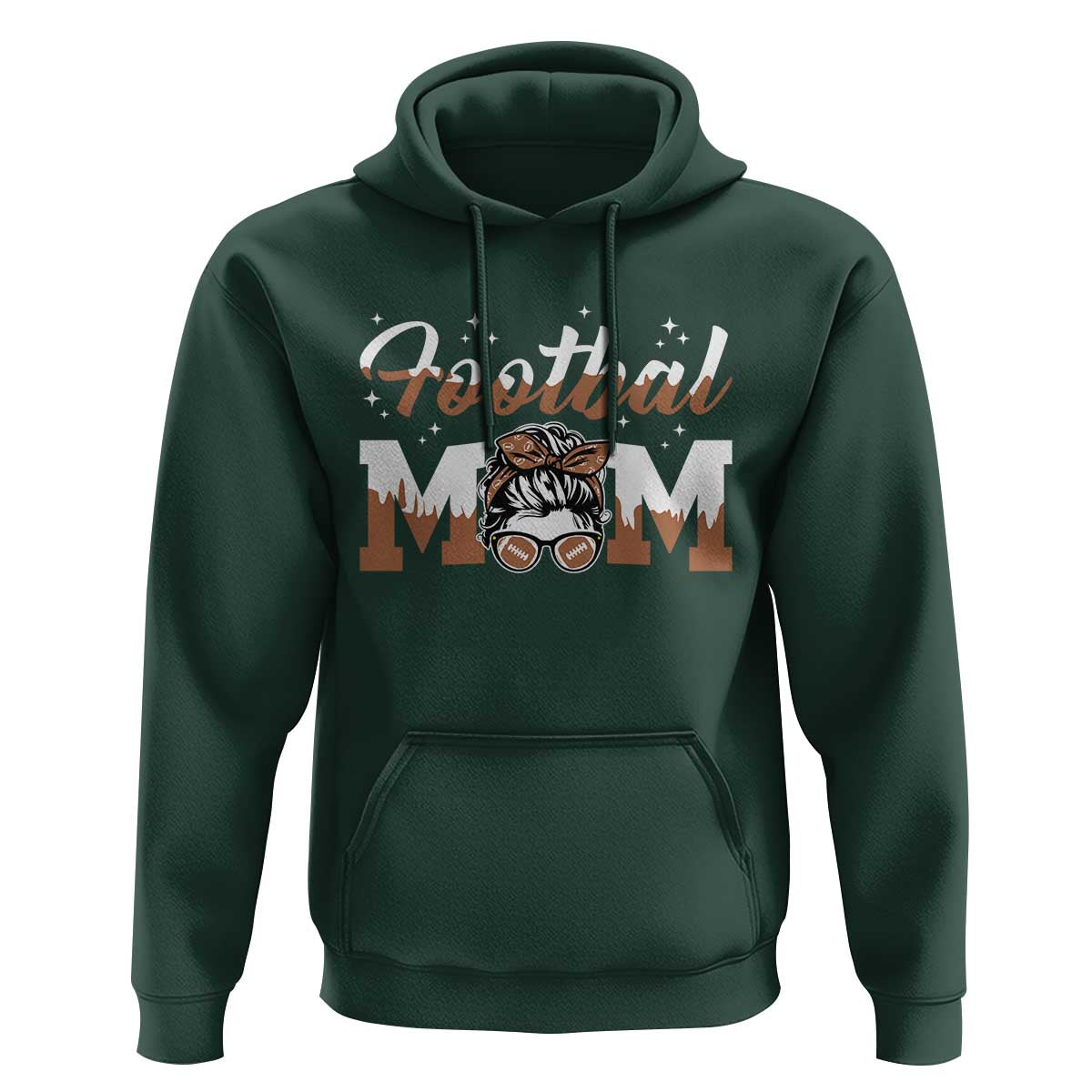 Football Mom Life Hoodie Sports Fan Gift For Women - Wonder Print Shop