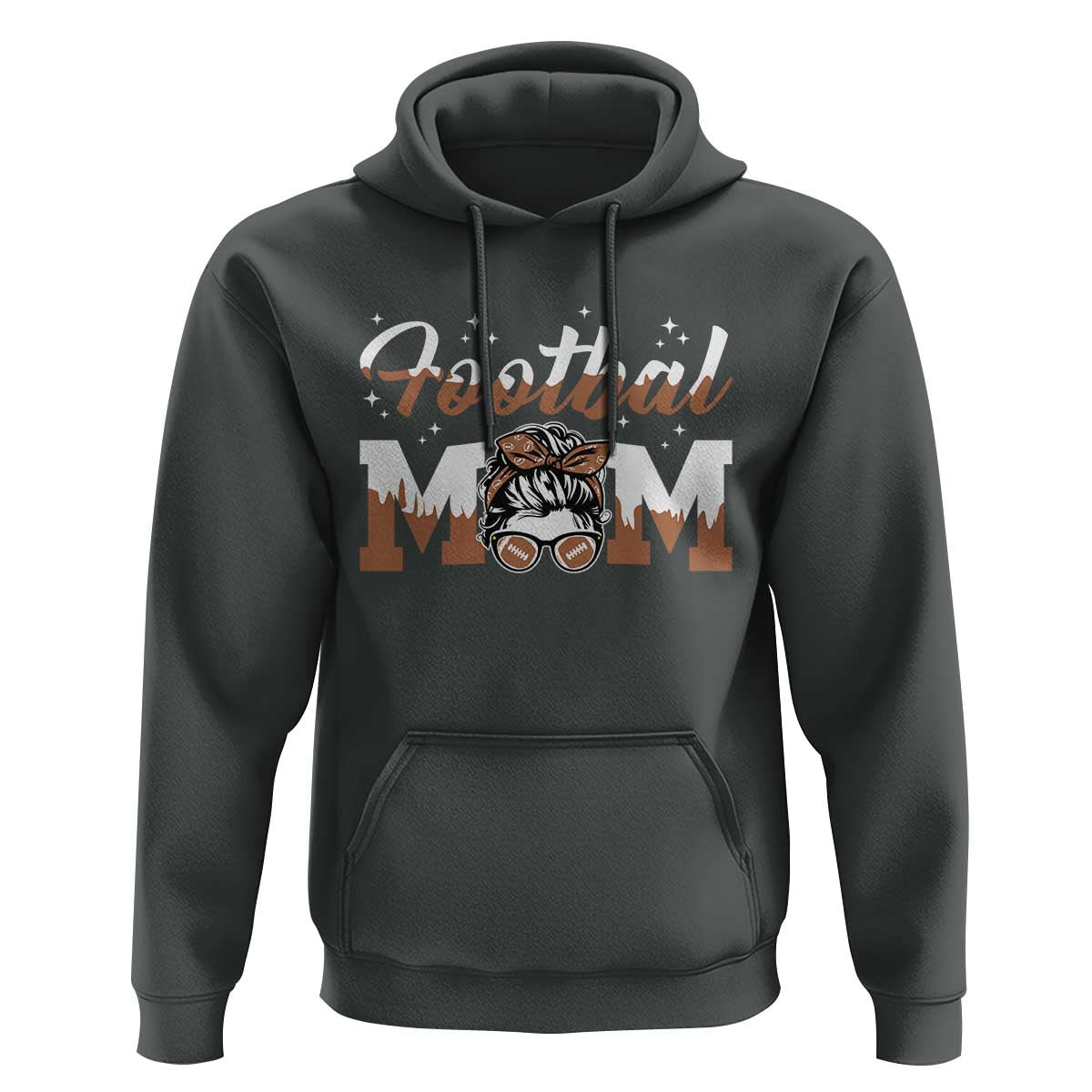 Football Mom Life Hoodie Sports Fan Gift For Women - Wonder Print Shop
