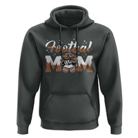 Football Mom Life Hoodie Sports Fan Gift For Women - Wonder Print Shop