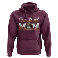 Football Mom Life Hoodie Sports Fan Gift For Women - Wonder Print Shop