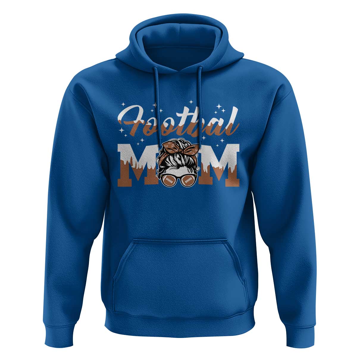 Football Mom Life Hoodie Sports Fan Gift For Women - Wonder Print Shop