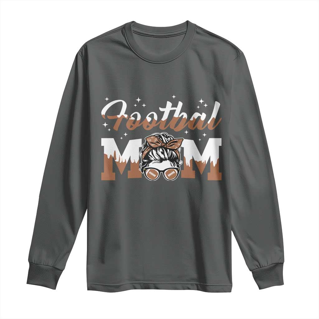 Football Mom Life Long Sleeve Shirt Sports Fan Gift For Women - Wonder Print Shop