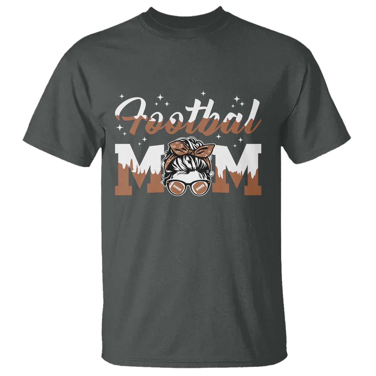 Football Mom Life T Shirt Sports Fan Gift For Women - Wonder Print Shop