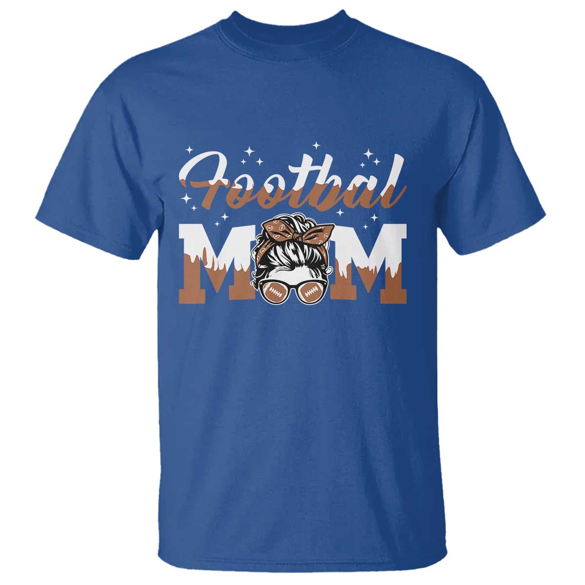 Football Mom Life T Shirt Sports Fan Gift For Women - Wonder Print Shop