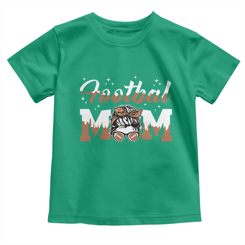 Football Mom Life Toddler T Shirt Sports Fan Gift For Women - Wonder Print Shop