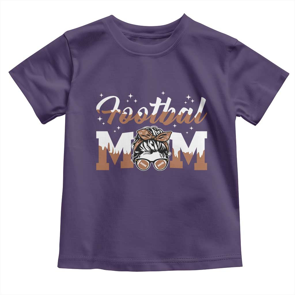 Football Mom Life Toddler T Shirt Sports Fan Gift For Women - Wonder Print Shop