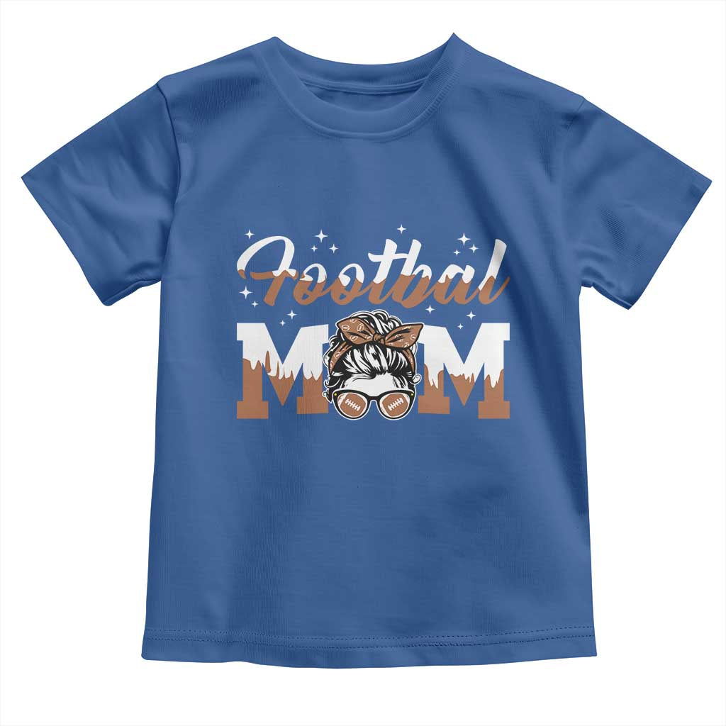 Football Mom Life Toddler T Shirt Sports Fan Gift For Women - Wonder Print Shop
