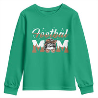 Football Mom Life Youth Sweatshirt Sports Fan Gift For Women - Wonder Print Shop