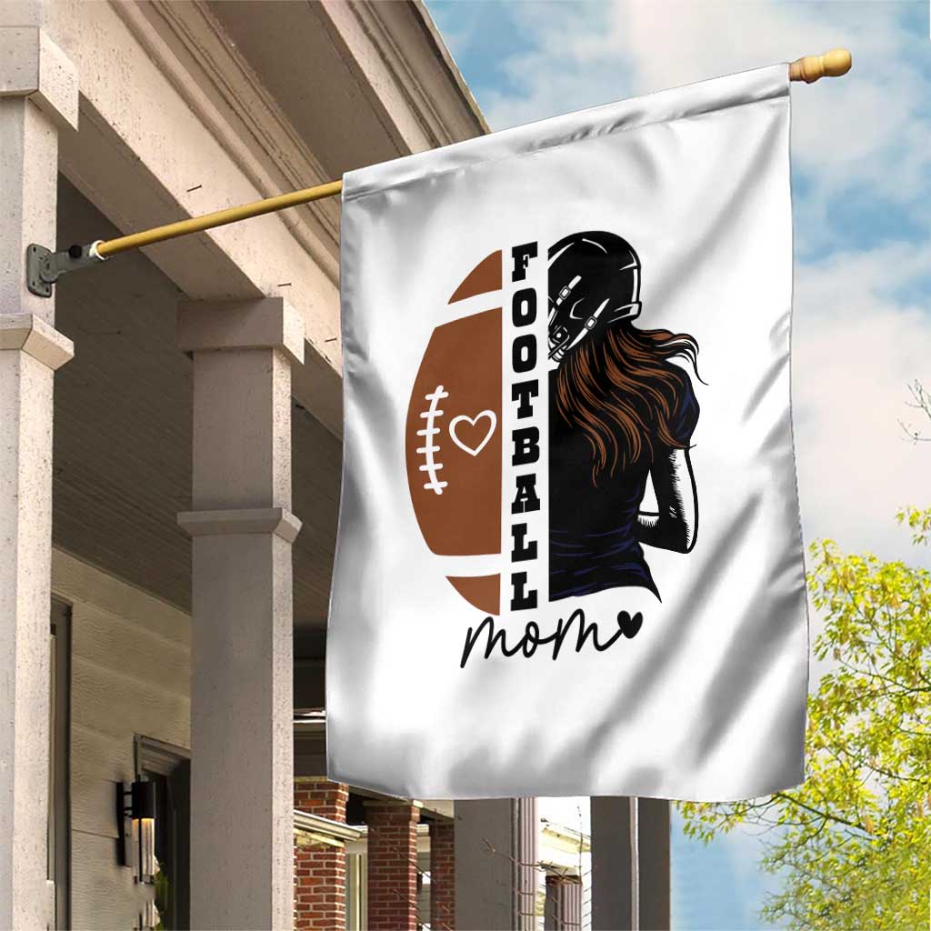 Proud Football Mom Garden Flag Game Day Supporter Gift - Wonder Print Shop