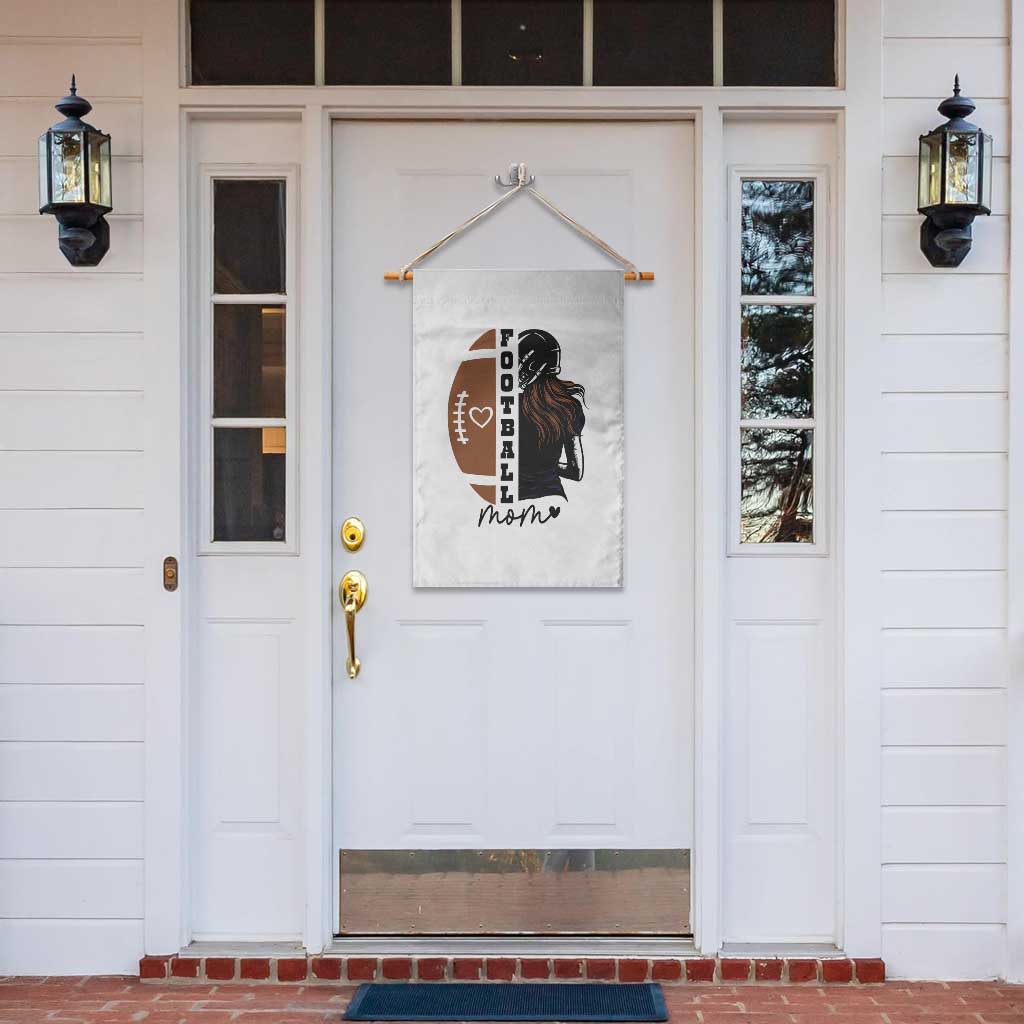 Proud Football Mom Garden Flag Game Day Supporter Gift - Wonder Print Shop