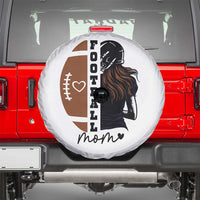 Proud Football Mom Spare Tire Cover Game Day Supporter Gift - Wonder Print Shop