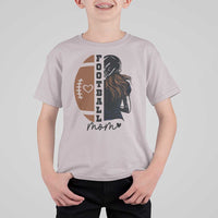 Proud Football Mom T Shirt For Kid Game Day Supporter Gift - Wonder Print Shop