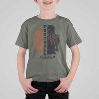 Proud Football Mom T Shirt For Kid Game Day Supporter Gift - Wonder Print Shop