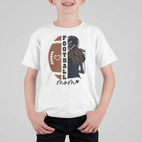 Proud Football Mom T Shirt For Kid Game Day Supporter Gift - Wonder Print Shop