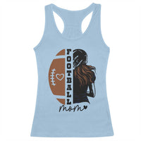 Proud Football Mom Racerback Tank Top Game Day Supporter Gift - Wonder Print Shop
