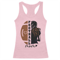 Proud Football Mom Racerback Tank Top Game Day Supporter Gift - Wonder Print Shop