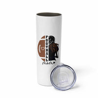 Proud Football Mom Skinny Tumbler Game Day Supporter Gift - Wonder Print Shop