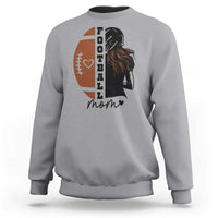 Proud Football Mom Sweatshirt Game Day Supporter Gift - Wonder Print Shop