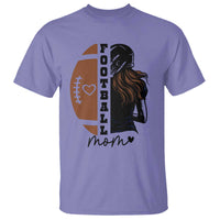 Proud Football Mom T Shirt Game Day Supporter Gift - Wonder Print Shop