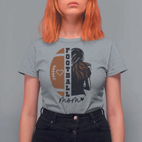 Proud Football Mom T Shirt For Women Game Day Supporter Gift - Wonder Print Shop