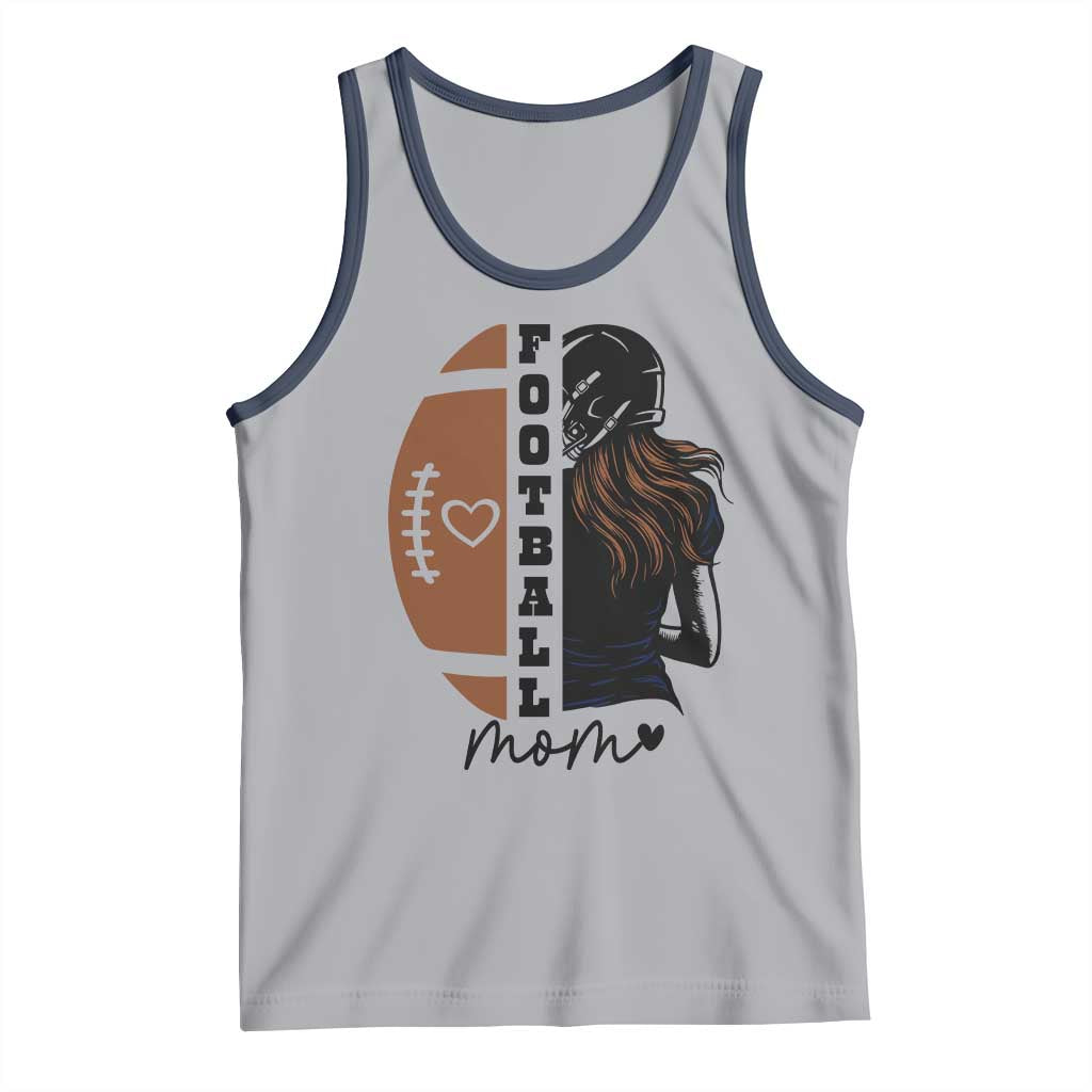 Proud Football Mom Tank Top Game Day Supporter Gift - Wonder Print Shop